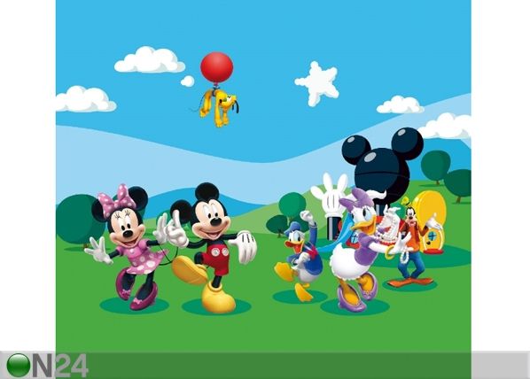 Затемняющее фотошторы Disney Mickey and Friends 280x245 см