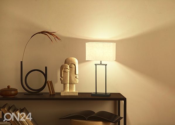 Настольная лампа Ann 52 cm, песочный/чёрный