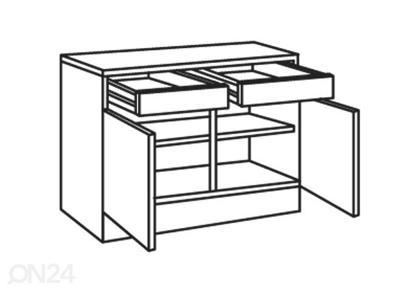 Нижний кухонный шкаф Klassik 60