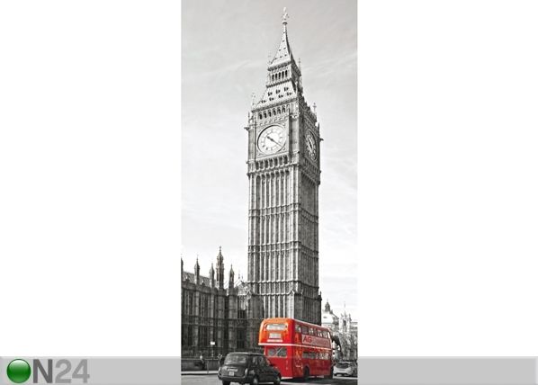 Флизелиновые фотообои Big Ben and Double Decker 90x202 cм