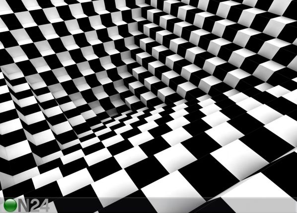 Флизелиновые фотообои Black and white dice 360x270 см