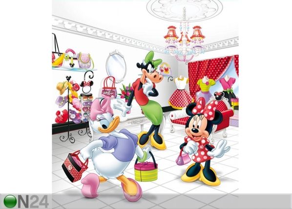 Флизелиновые фотообои Disney Minnie buys 180x202 cm