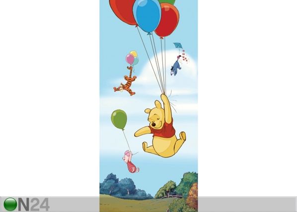 Флизелиновые фотообои Disney Winnie the Pooh flies 90x202 см