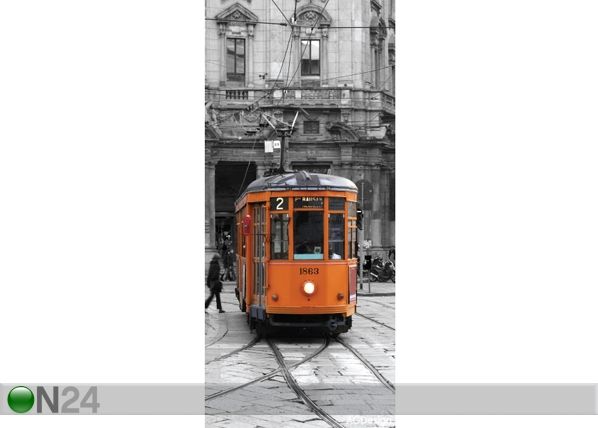 Флизелиновые фотообои The tram 90x202 cм