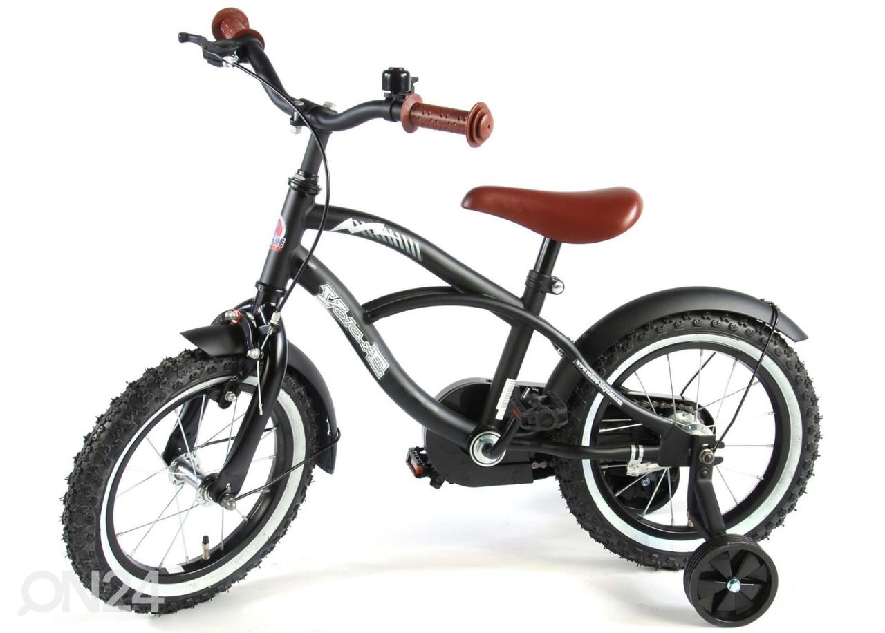 Велосипед для мальчиков Yipeeh чёрный Cruiser 14 дюймов Volare увеличить
