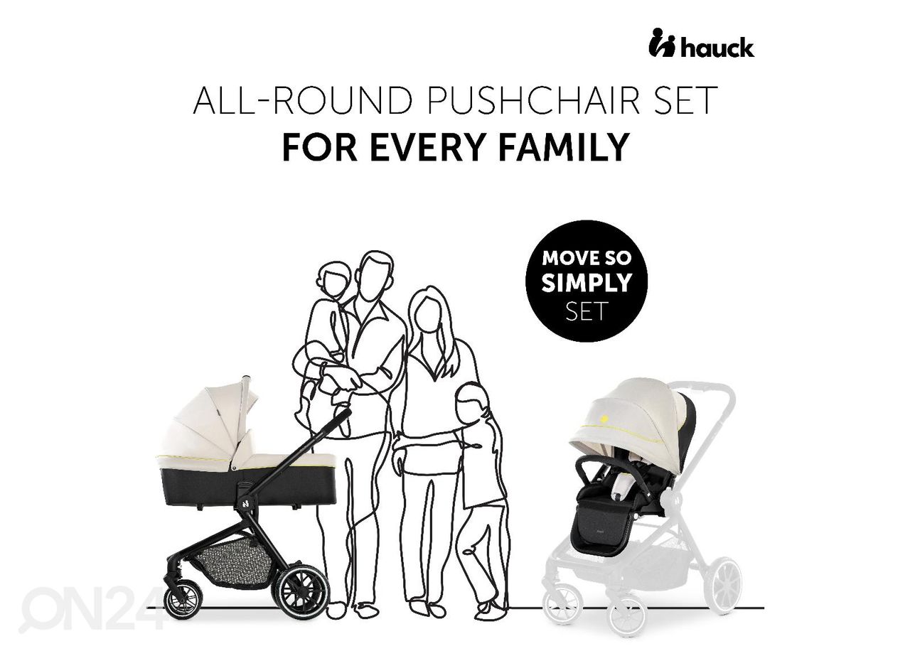 Детская коляска Hauck Essential Move so Simply Set увеличить