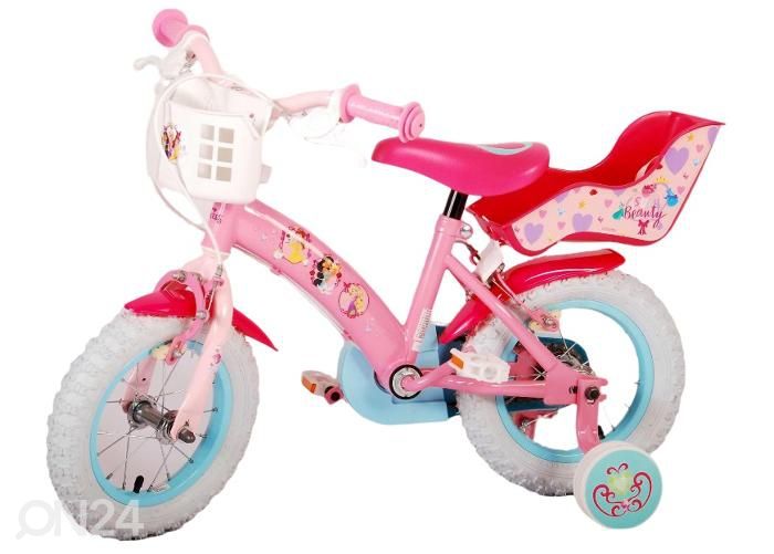 Детский велосипед с 12-дюймовыми ручными тормозами Disney Princess 2 увеличить