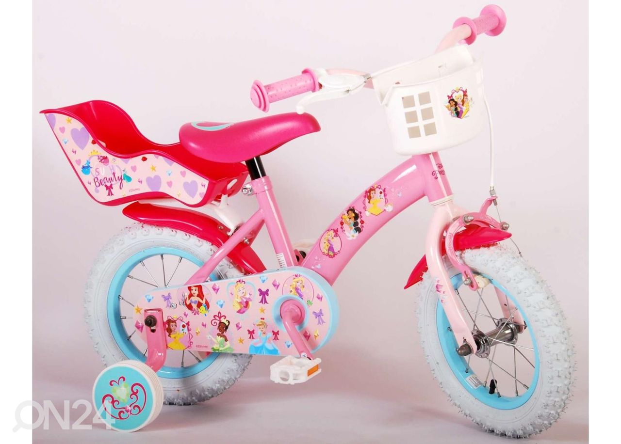 Детский велосипед 12 дюймов Disney Princess розовый увеличить