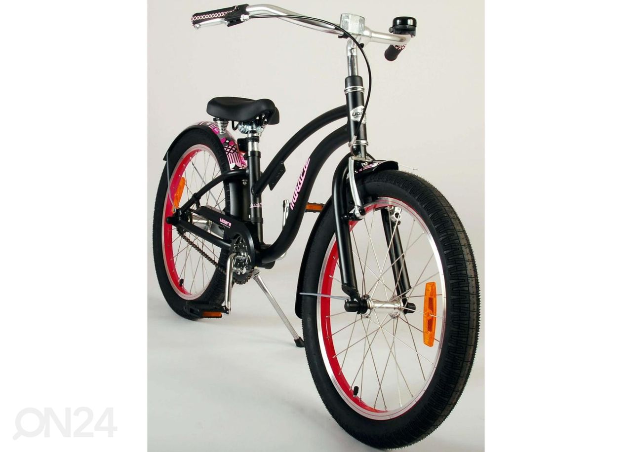 Детский велосипед 20 дюймов Volare Miracle Cruisermatt-черный увеличить