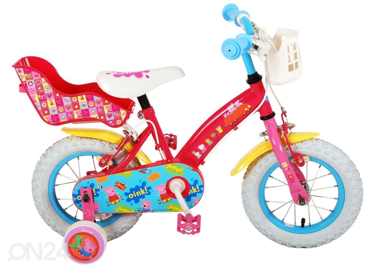 Детский велосипед Peppa Pig 12 дюймов Volare увеличить
