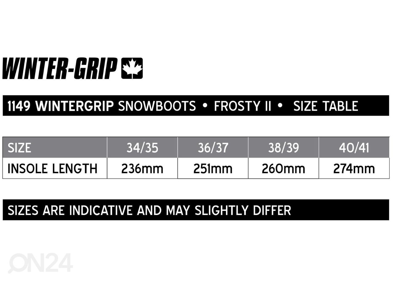 Зимние ботинки Frosty II Winter-grip размер 36-37 увеличить