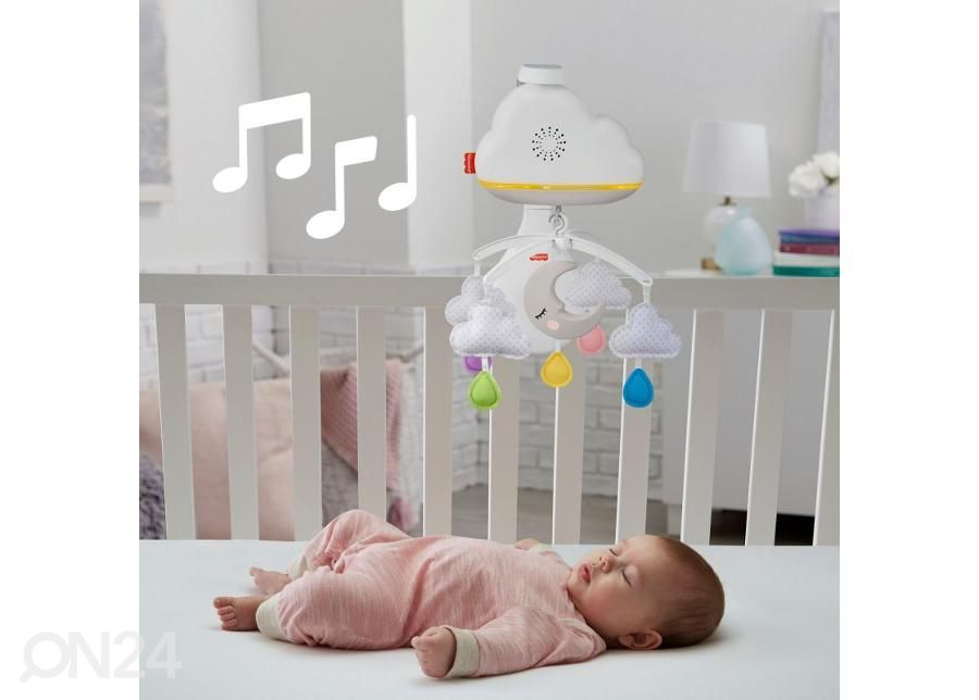 Карусель Fisher Price 3-1 для кровати - ночник Calming Clouds увеличить