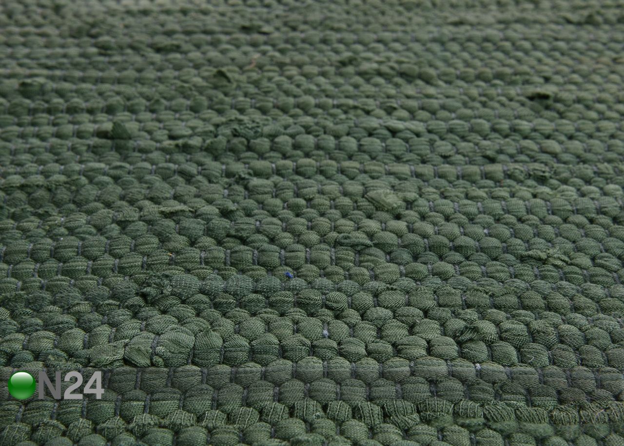 Ковер Happy Cotton Uni 60x120 см, темно-зеленый увеличить