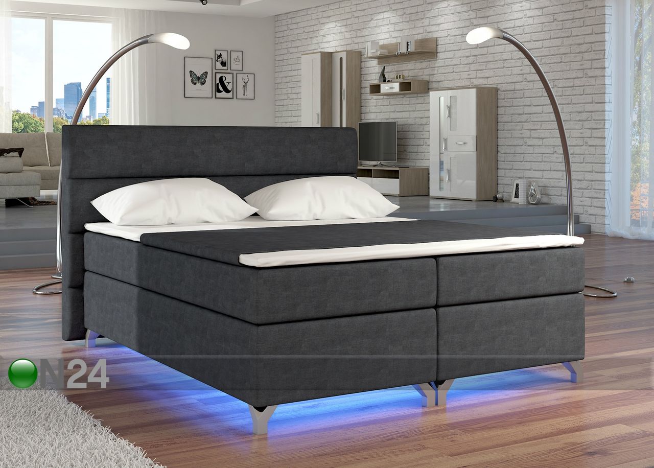 Континентальная кровать с ящиком 160x200 cm увеличить