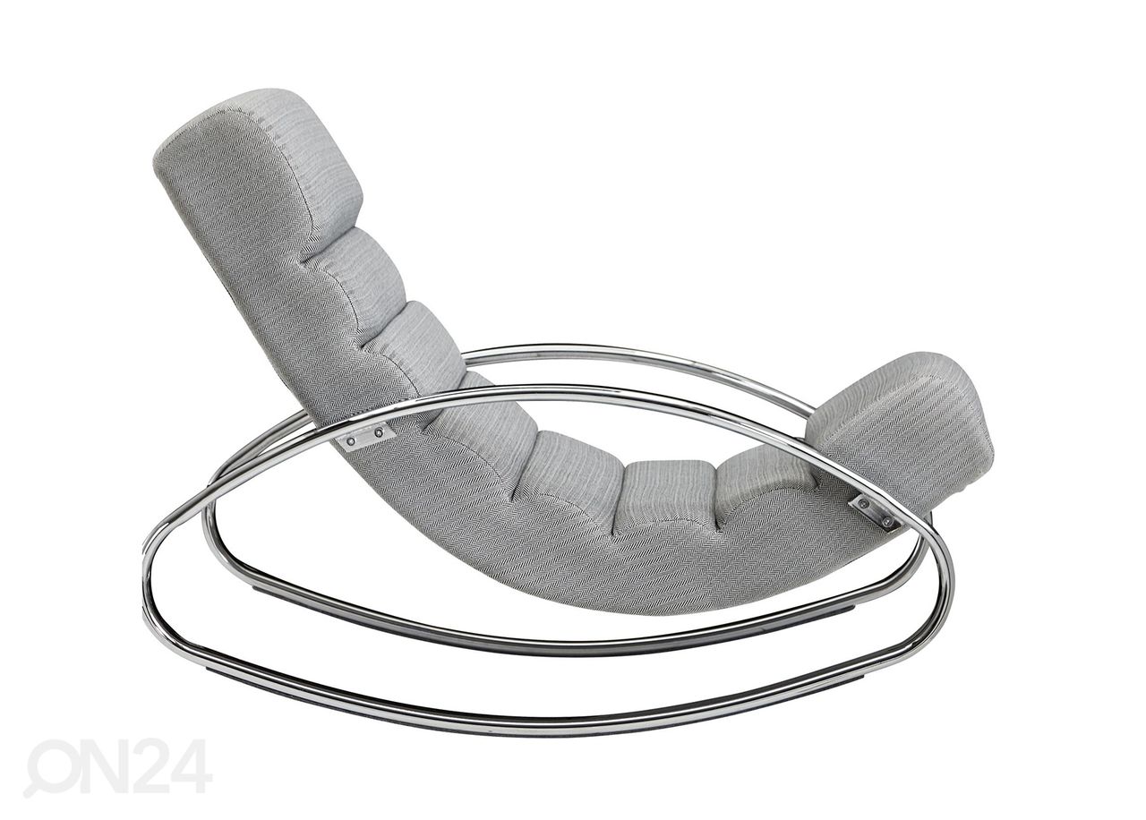Кресло-качалка Relax, серый увеличить