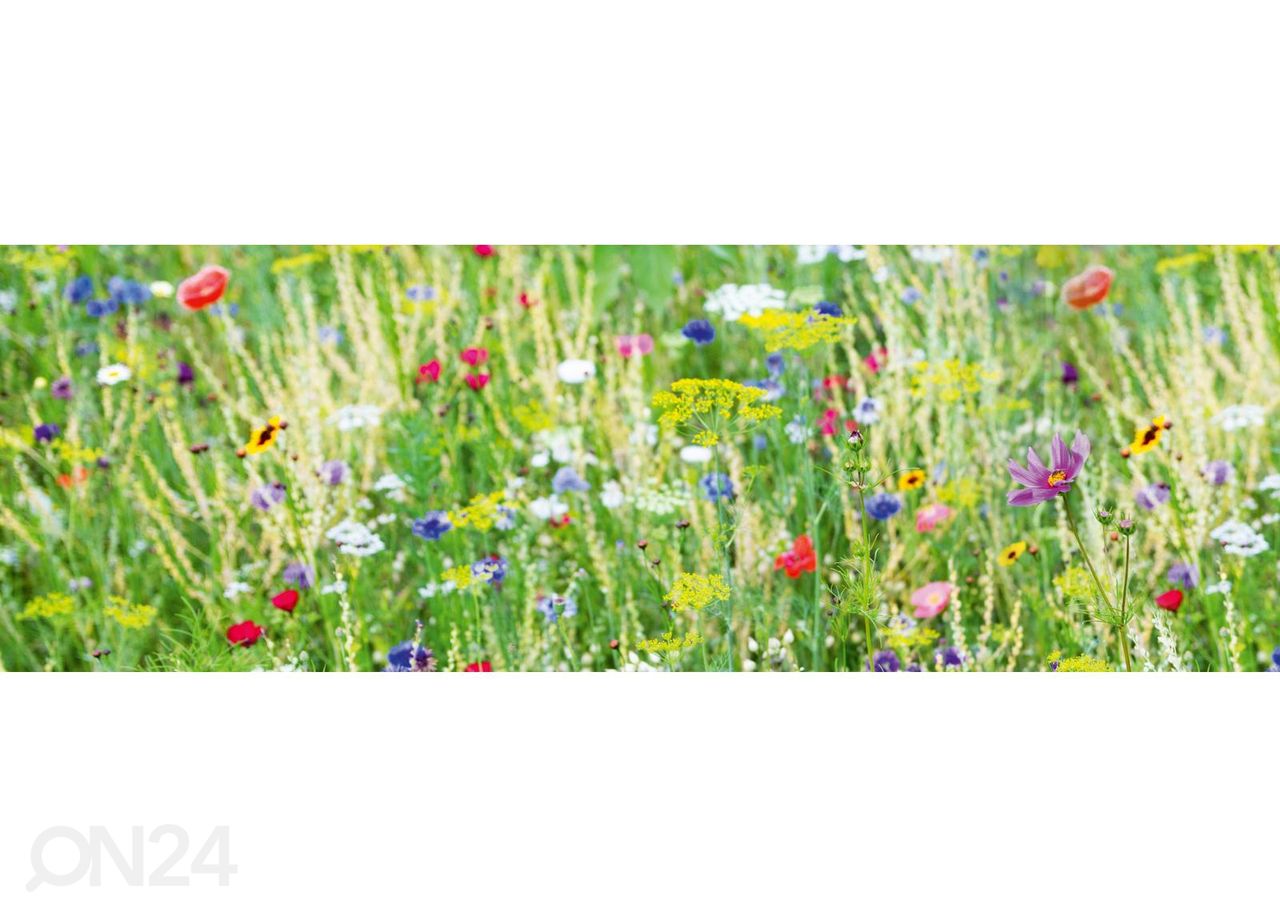 Кухонный фартук Meadow with Flowers 180x60 см увеличить