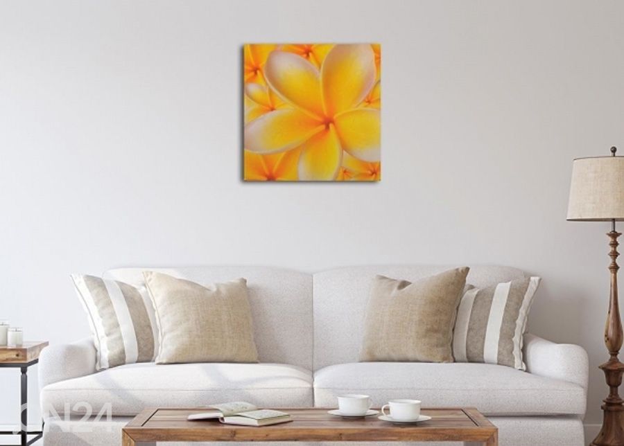 Настенная картина Frangipani flower 3D 30x30 см увеличить