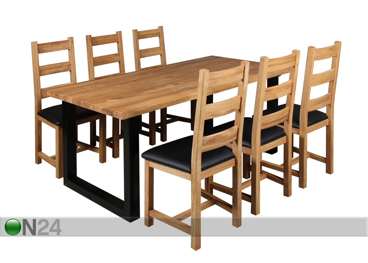 Обеденный стол Bergamo 180x95 cm увеличить