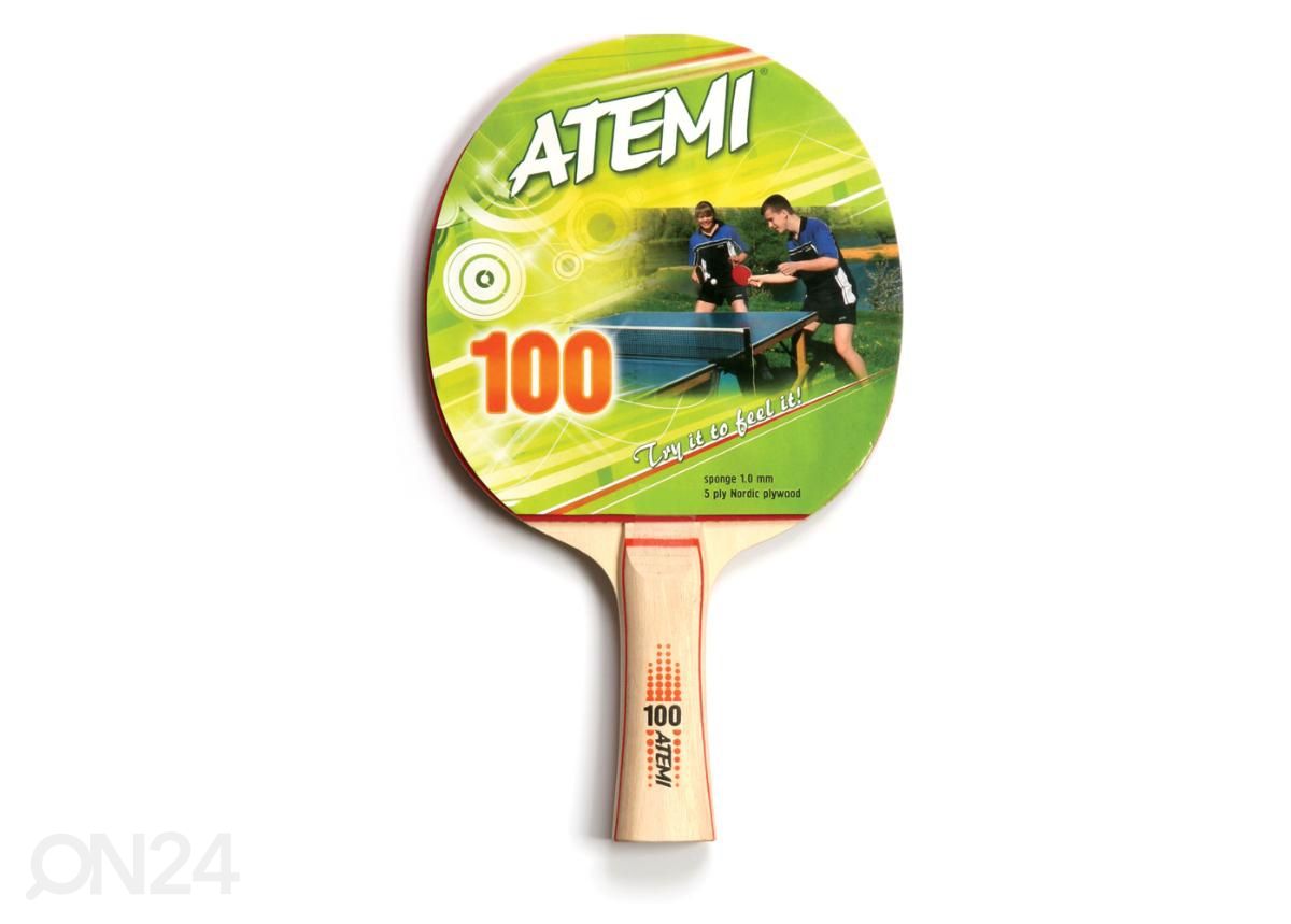 Ракетка для настольного тенниса Atemi 100 увеличить