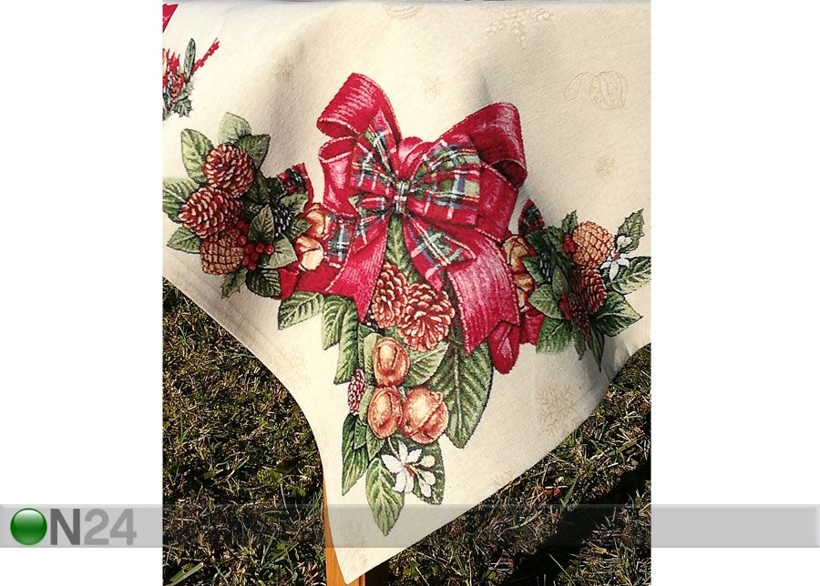 Рождественская скатерть из гобелена Zola 140x260 cm увеличить