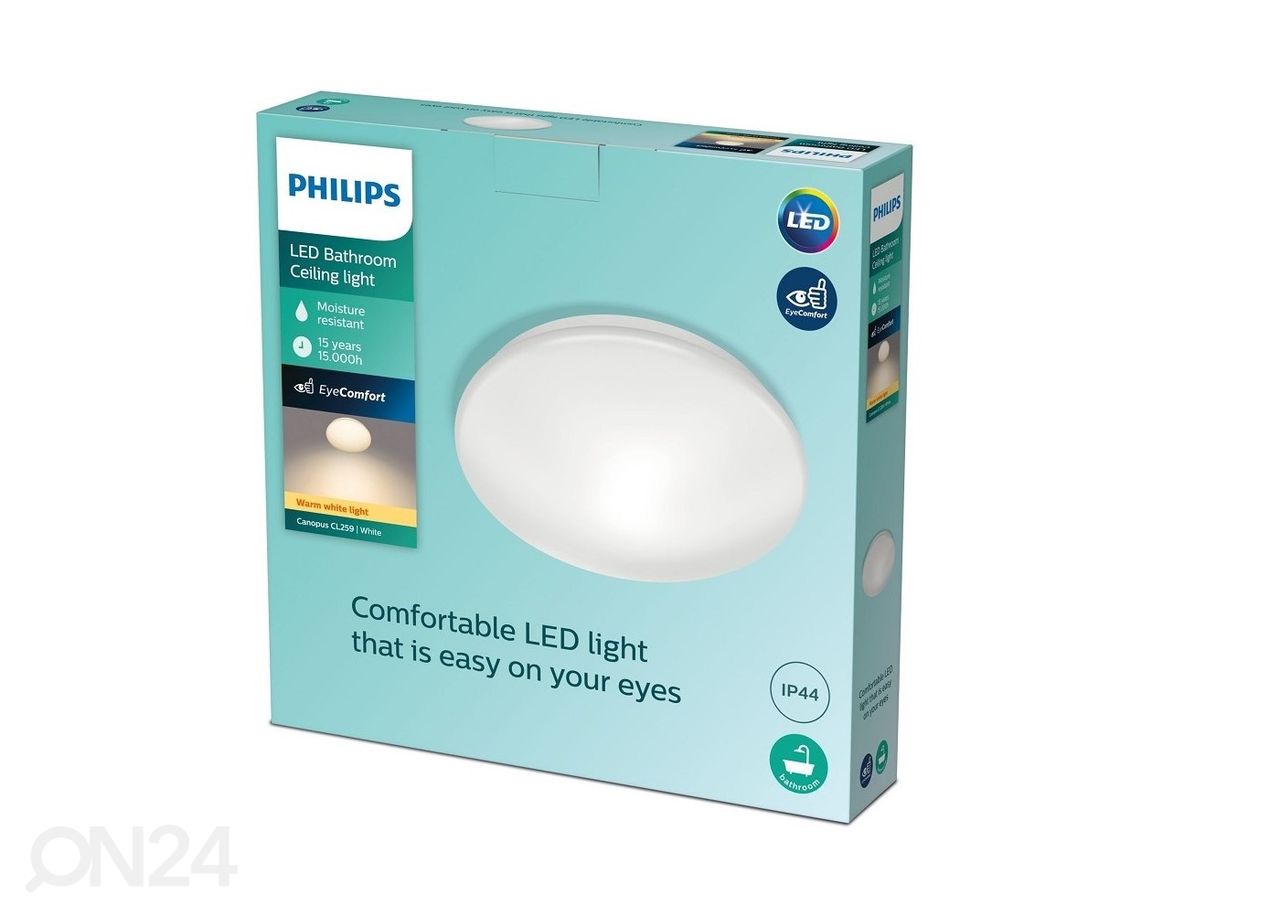 Светильник для ванной комнаты Philips Canopus 17 Вт 2700K IP44 увеличить