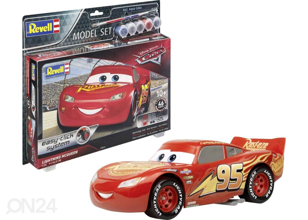 Складной Cars Pikne McQueen Revell 46 шт увеличить