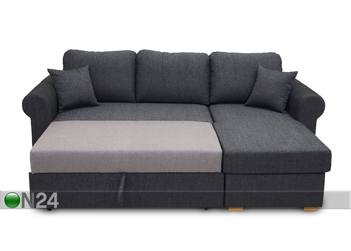Угловой диван-кровать с ящиком Sonja увеличить
