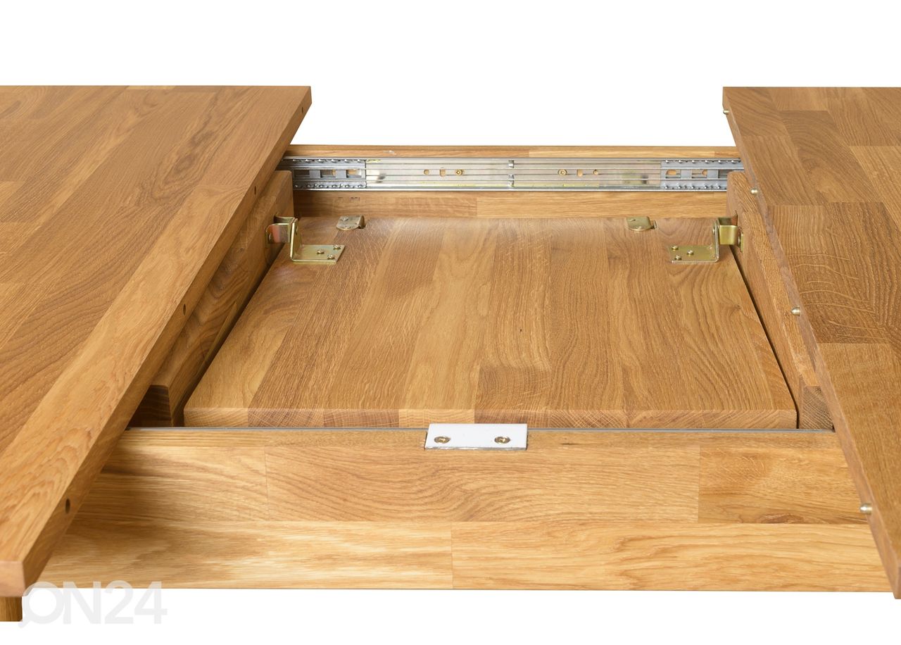 Удлиняющийся обеденный стол из массива дуба Scan 170-210x86 cm увеличить