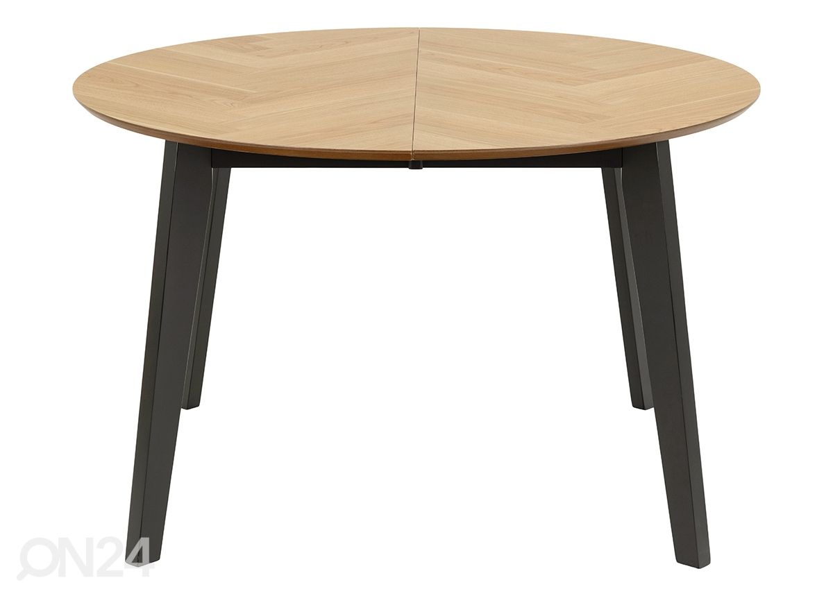 Удлиняющийся обеденный стол Grace Ø120/198 cm увеличить