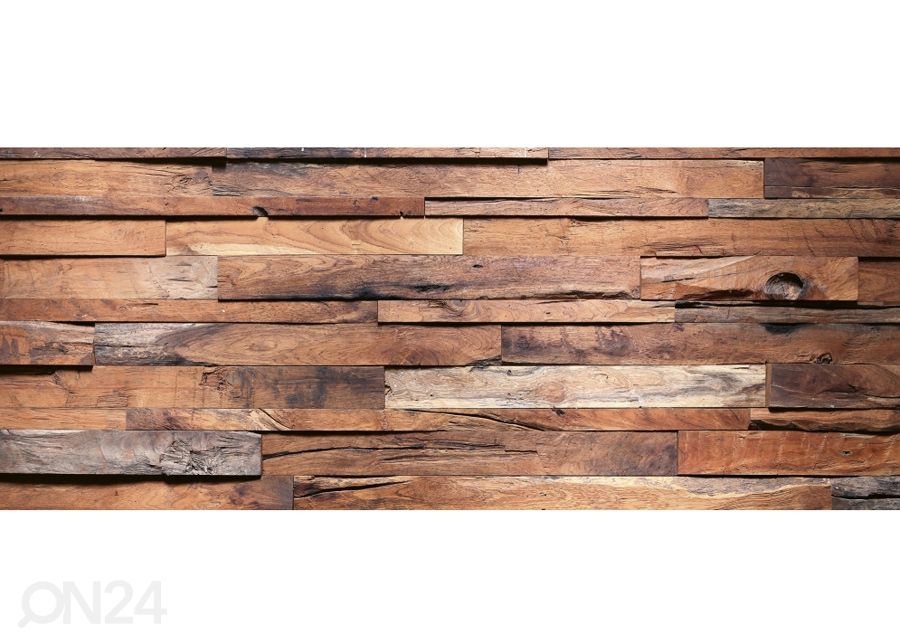 Флисовые обои "Wooden wall" 150x250 см увеличить