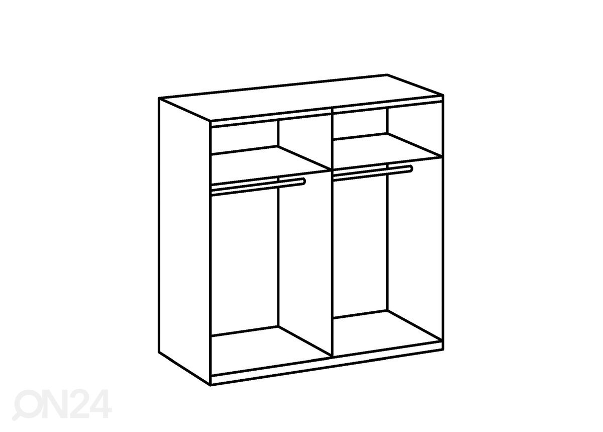 Шкаф-купе Easy Plus h236x180 cm увеличить