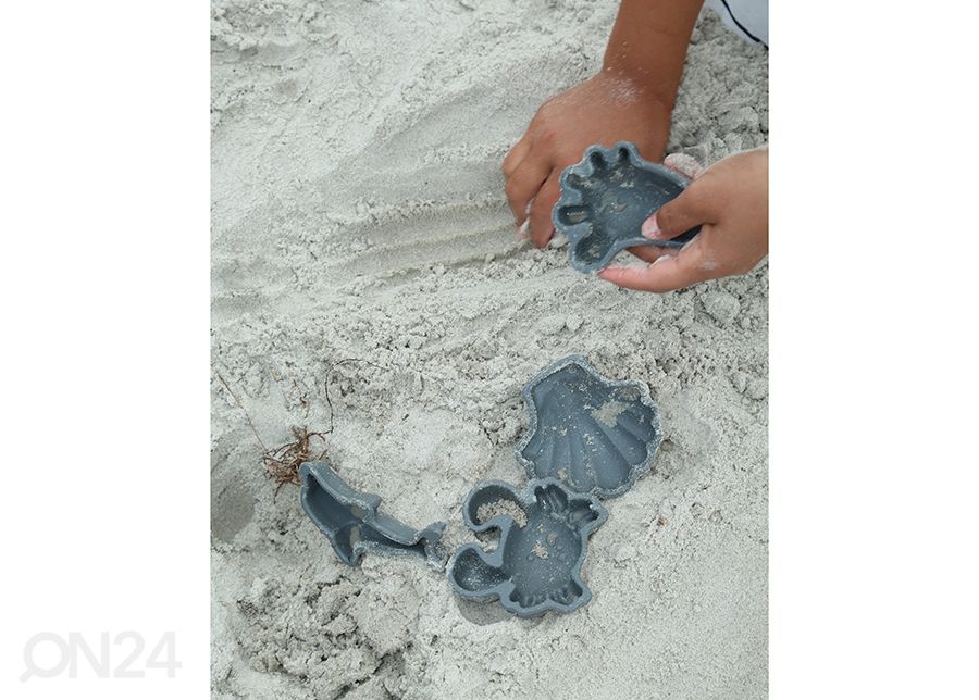 Cиликоновые формы для песка Scrunch, антрацитового цвета увеличить