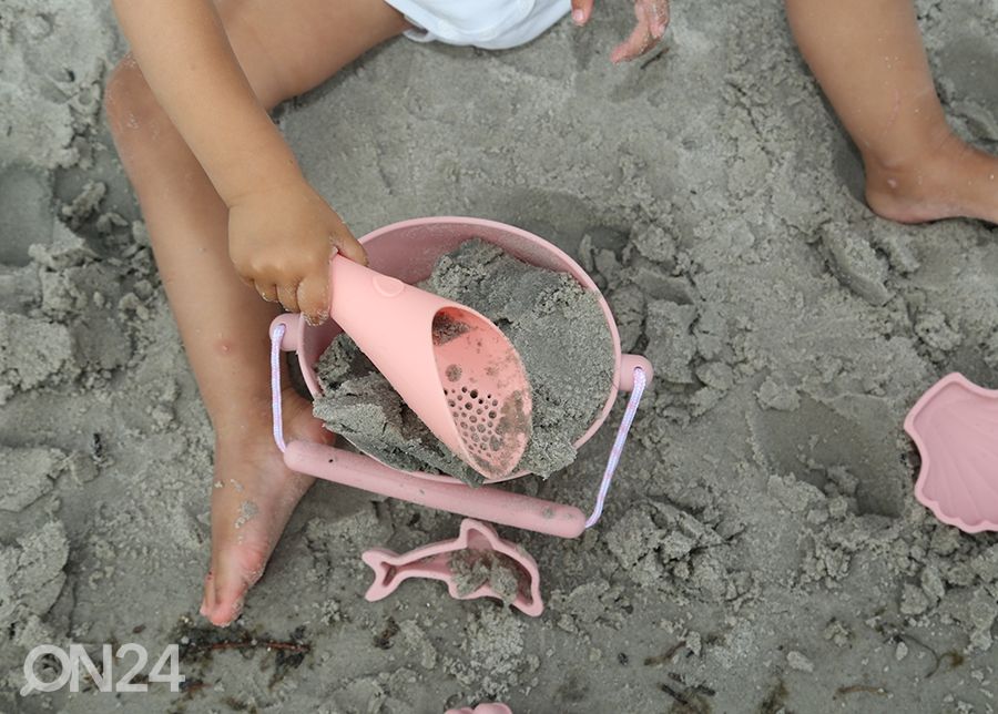 Cиликоновые формы для песка Scrunch, розового цвета увеличить