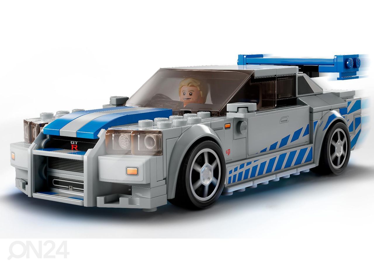 LEGO Speed Champions 2 Fast 2 Furious Nissan Skyline GT-R (R34) увеличить