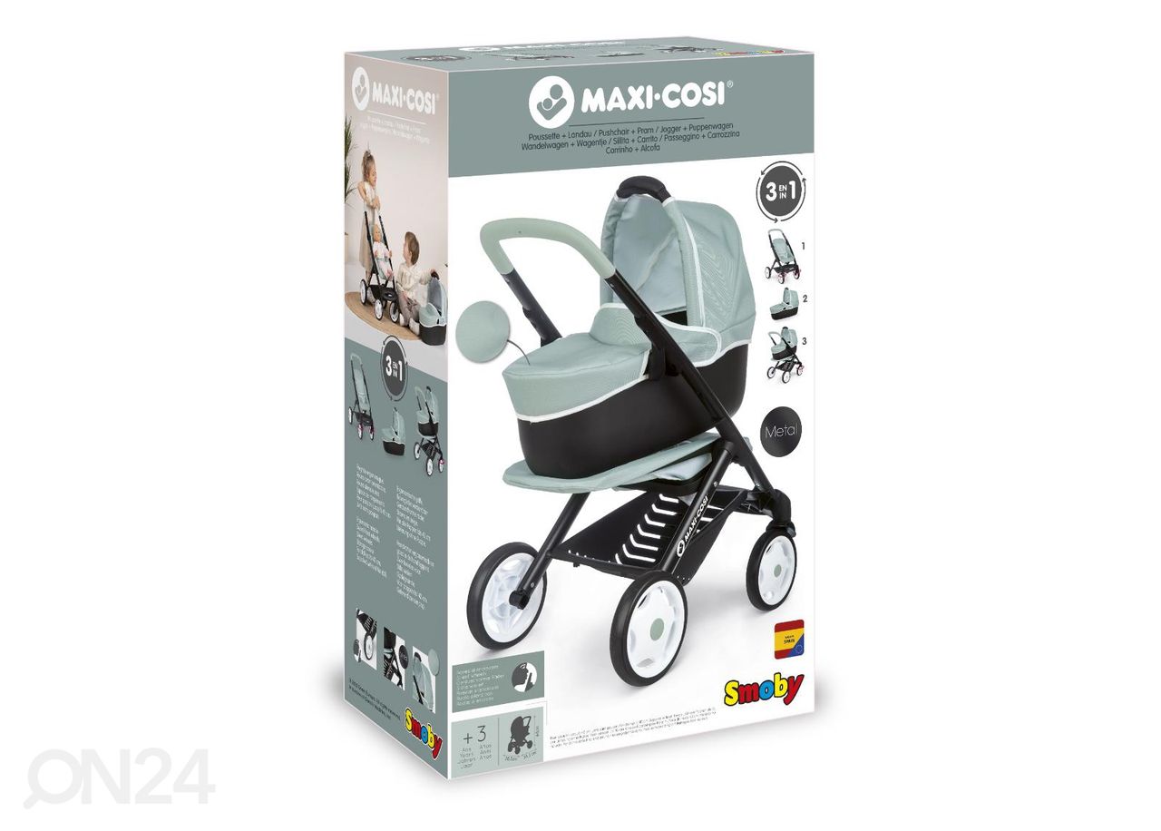 Maxi-Cosi комплект коляски 3in1 Smoby увеличить