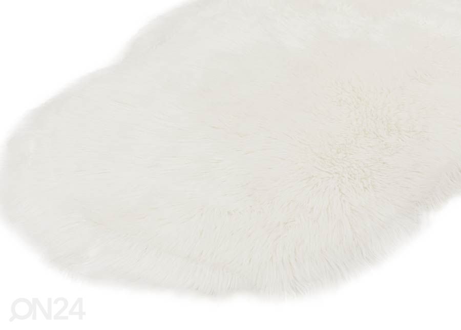 Narma Vegan Fur пушистый ковер Dolly ivory 60x160 см увеличить