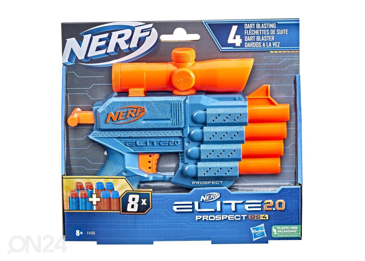 NERF Elite 2.0 игрушечный пистолет Prospect QS4 увеличить