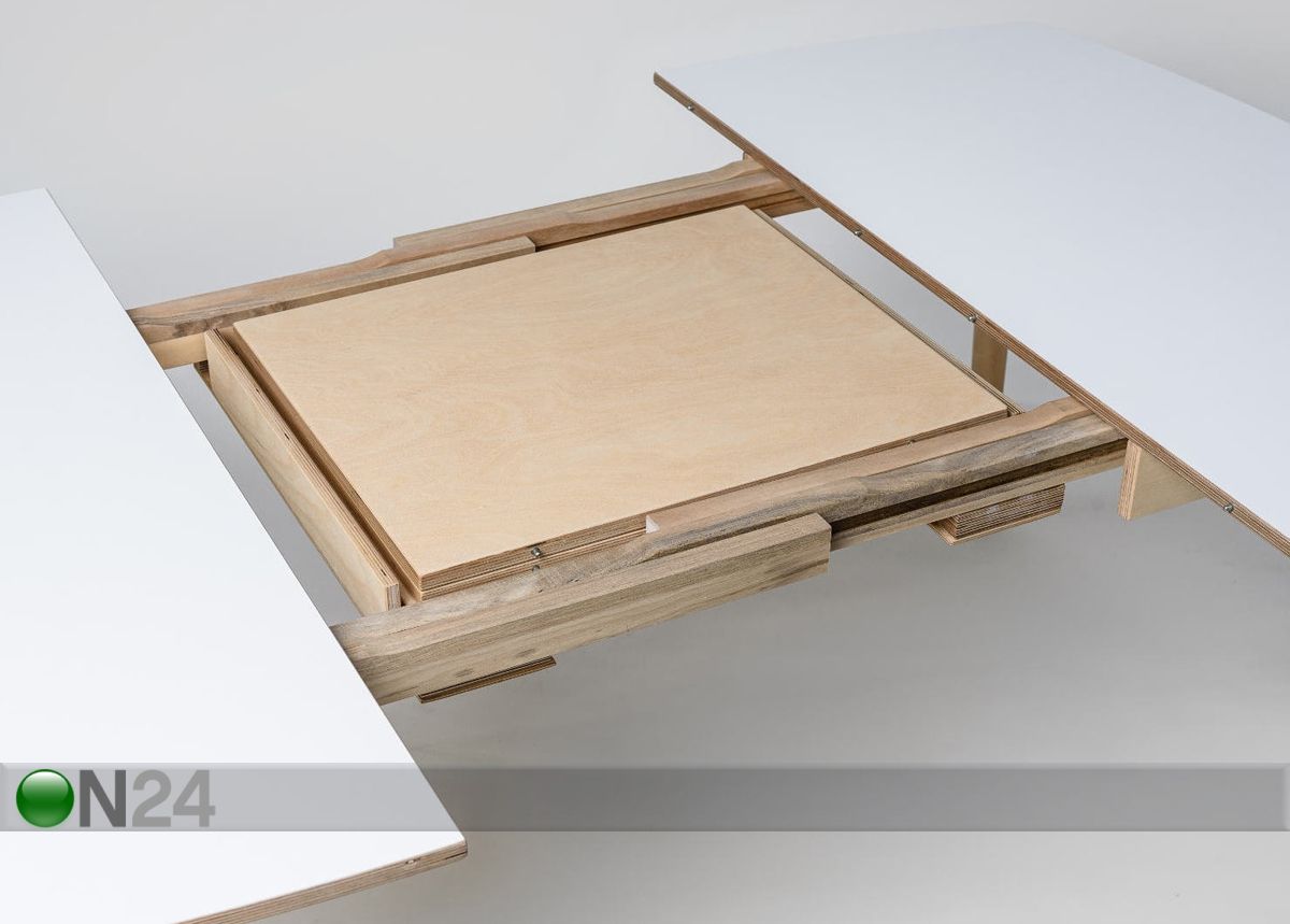 Radis удлиняющийся обеденный стол Nam-Nam 120x120-220 cm увеличить