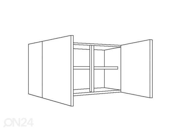 Верхний кухонный шкаф Klassik