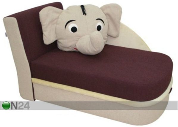 Диван-кровать с ящиком для белья Бимбо
