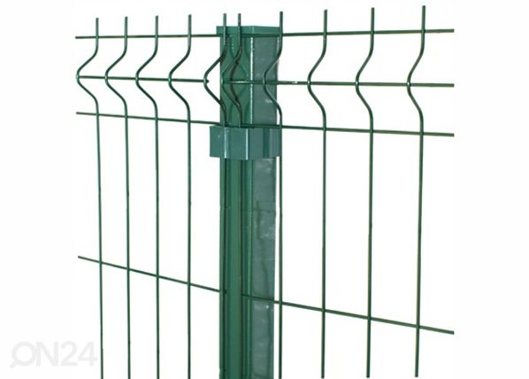 Заборная панель 3D RAL6005, 4 mm 103x250 cm