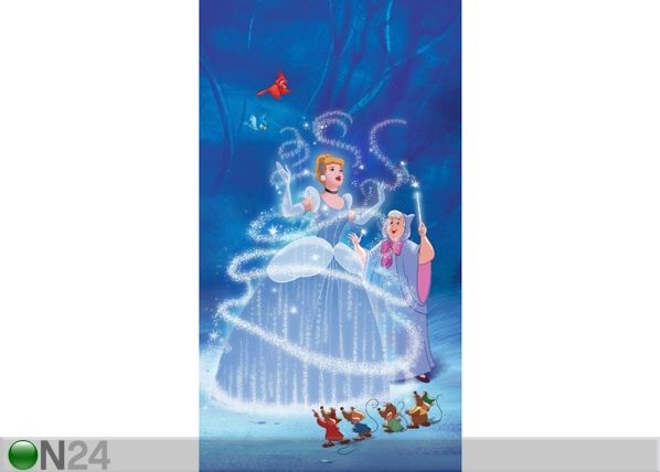 Затемняющая фотоштора Disney Cinderella I 140x245 см