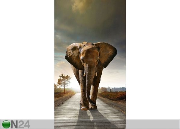 Затемняющая фотоштора Elephant 140x245 см