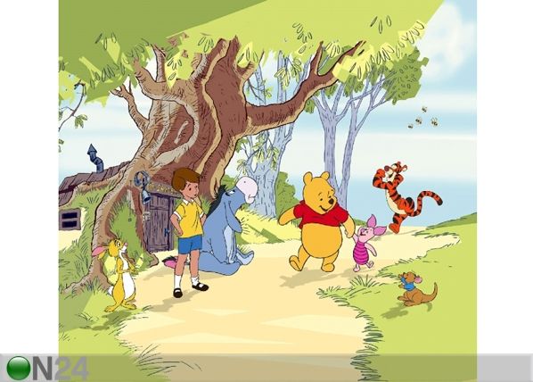 Затемняющее фотошторы Disney Winnie the Pooh and Friends 180x160 см