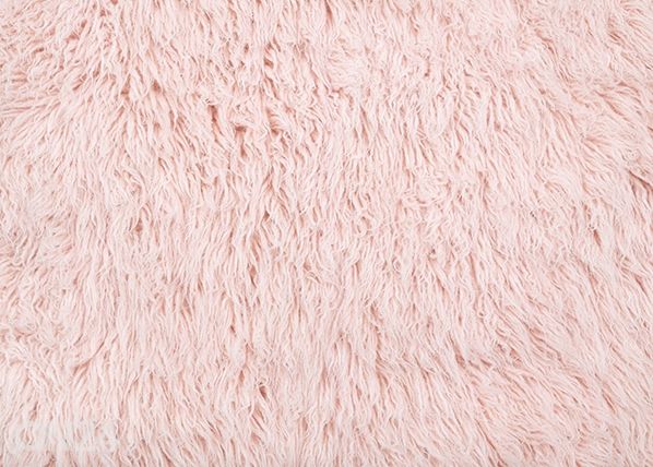 Ковер Tom Tailor Fluffy Uni 140x190 cm, розовый