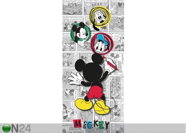 Флизелиновые фотообои Disney Mickey draws 90x202 см