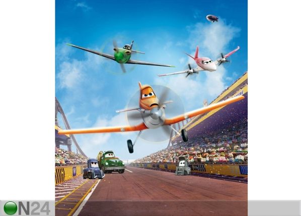 Флизелиновые фотообои Disney planes 180x202 cm