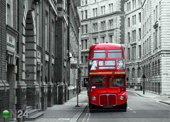 Флизелиновые фотообои London bus 360x270 см