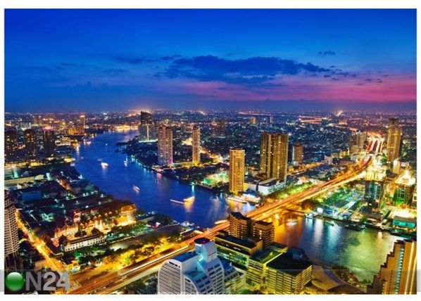 Фотообои Bangkok Skyline 400x280 см
