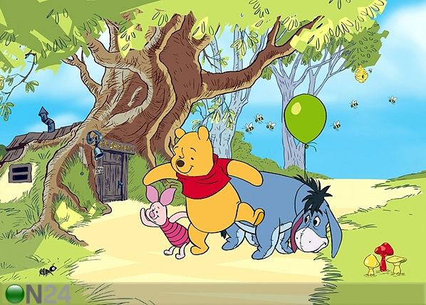 Фотообои Disney Winnie the Pooh 360x254 см